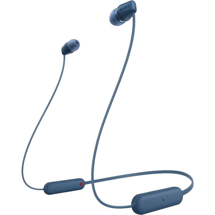 Sony WI-C100 Bluetooth Azul - Auriculares Bluetooth
