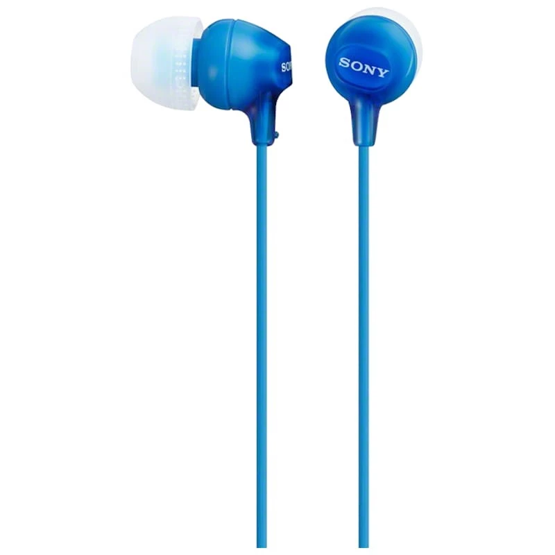 Sony MDR-EX15AP com Microfone Azul