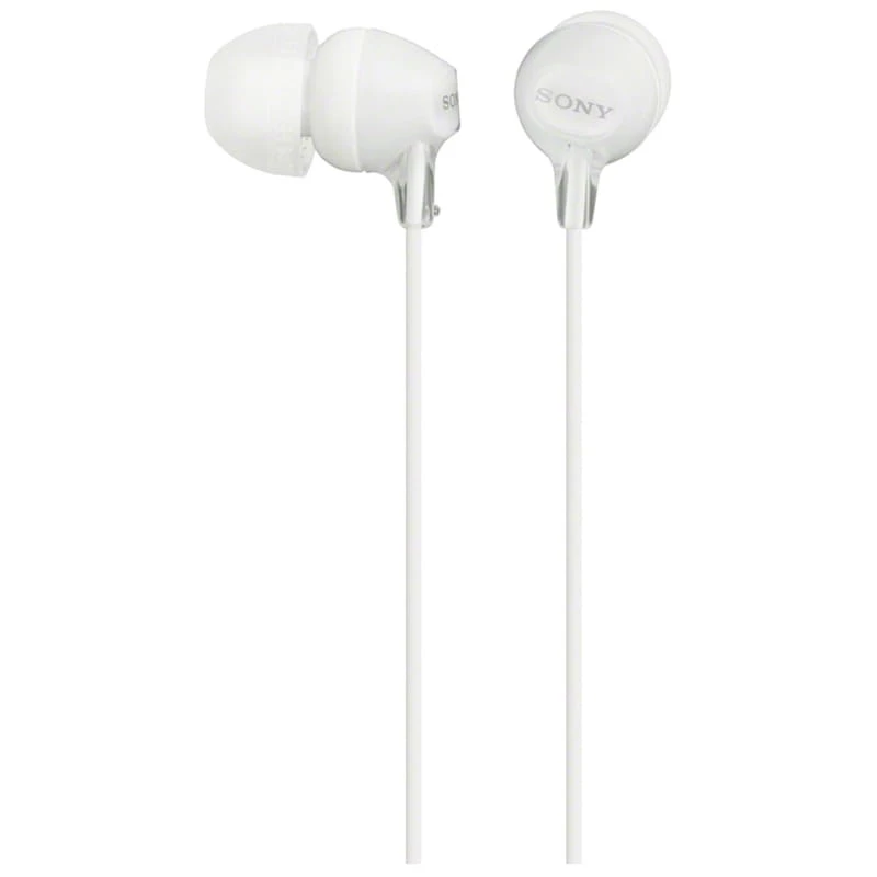 Sony MDR-EX15AP com Microfone Branco