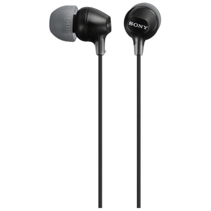 Sony MDR-EX15AP com Microfone Preto