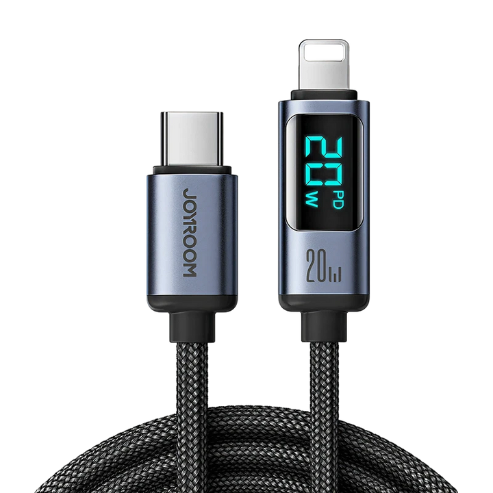 Cabo Joyroom Tipo-C para Lightning com Ecrã LED