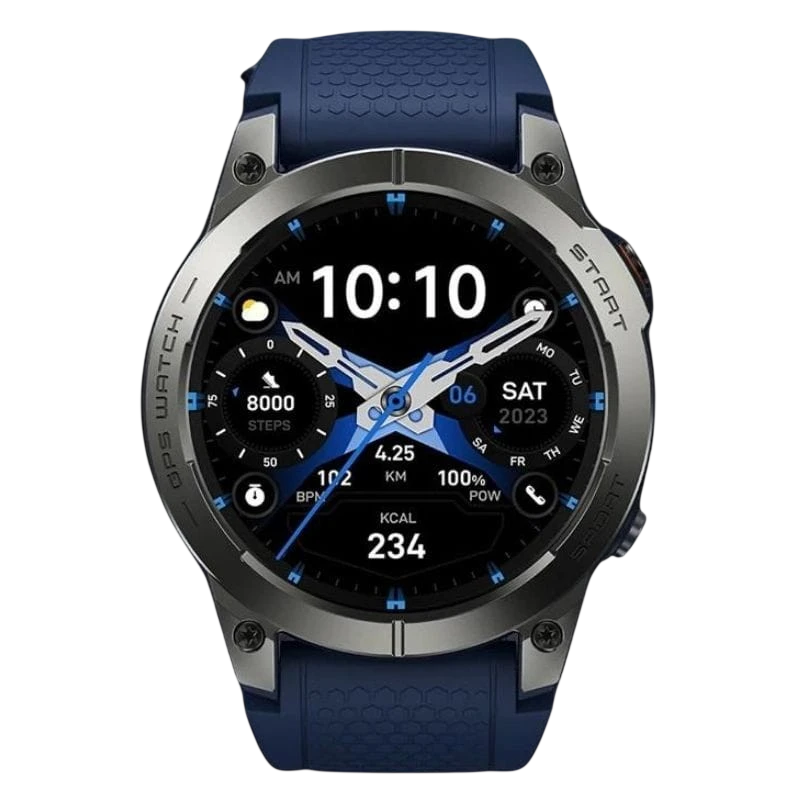 Zeblaze Stratos 3 Pro Azul - Smartwatch com ecrã AMOLED HD