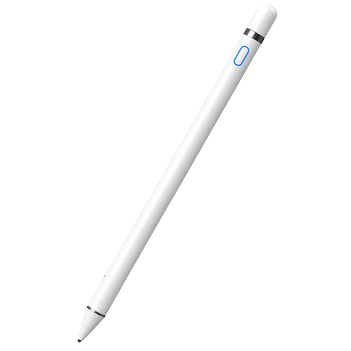 Caneta Stylus Capacitiva Branca K811 para Xiaomi Pad/Apple iPad/Samsung Tab