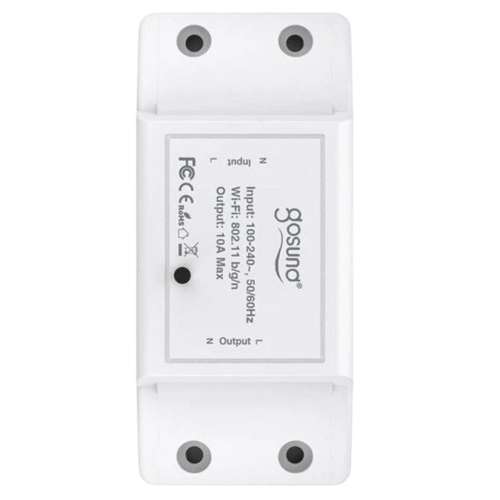 Gosund SW3 Wi-Fi 100~200 V 10 A Branco - Relé inteligente
