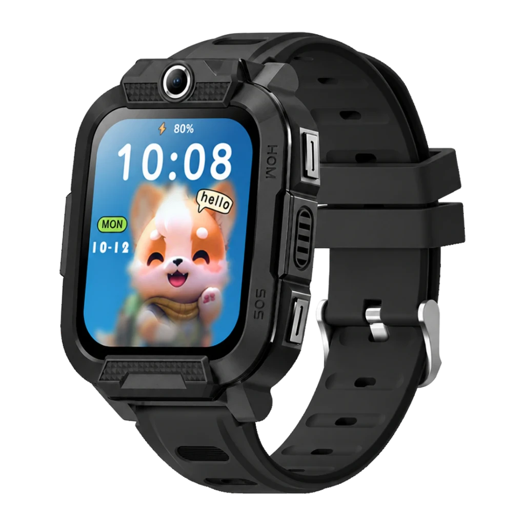 T89 Kids Preto 0,96 polegadas TFT Chamadas Bluetooth 15 dias IP67 - Relógio inteligente