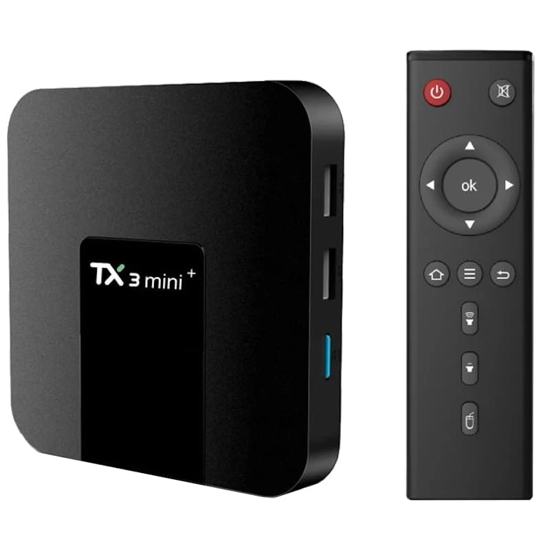 Tanix TX3 Mini Plus S905W2 4K 4GB/64GB Dual Band Android 11 Preto - Android TV