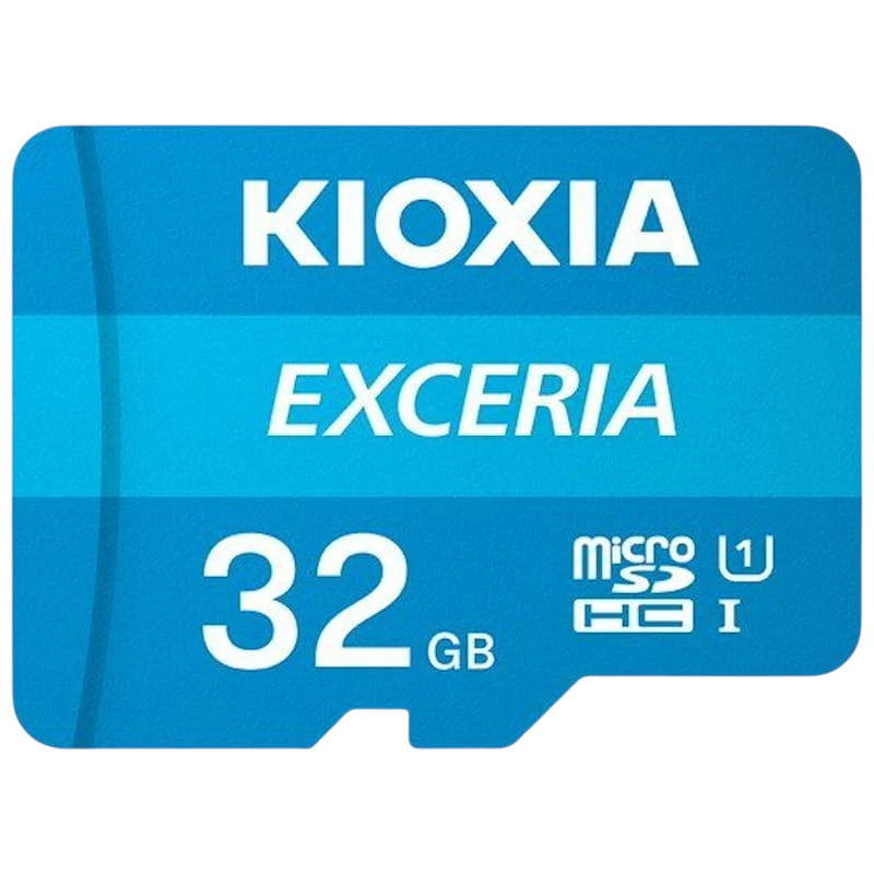 Kioxia Exceria MicroSDHC 32 GB Classe 10 UHS-I + Adaptador