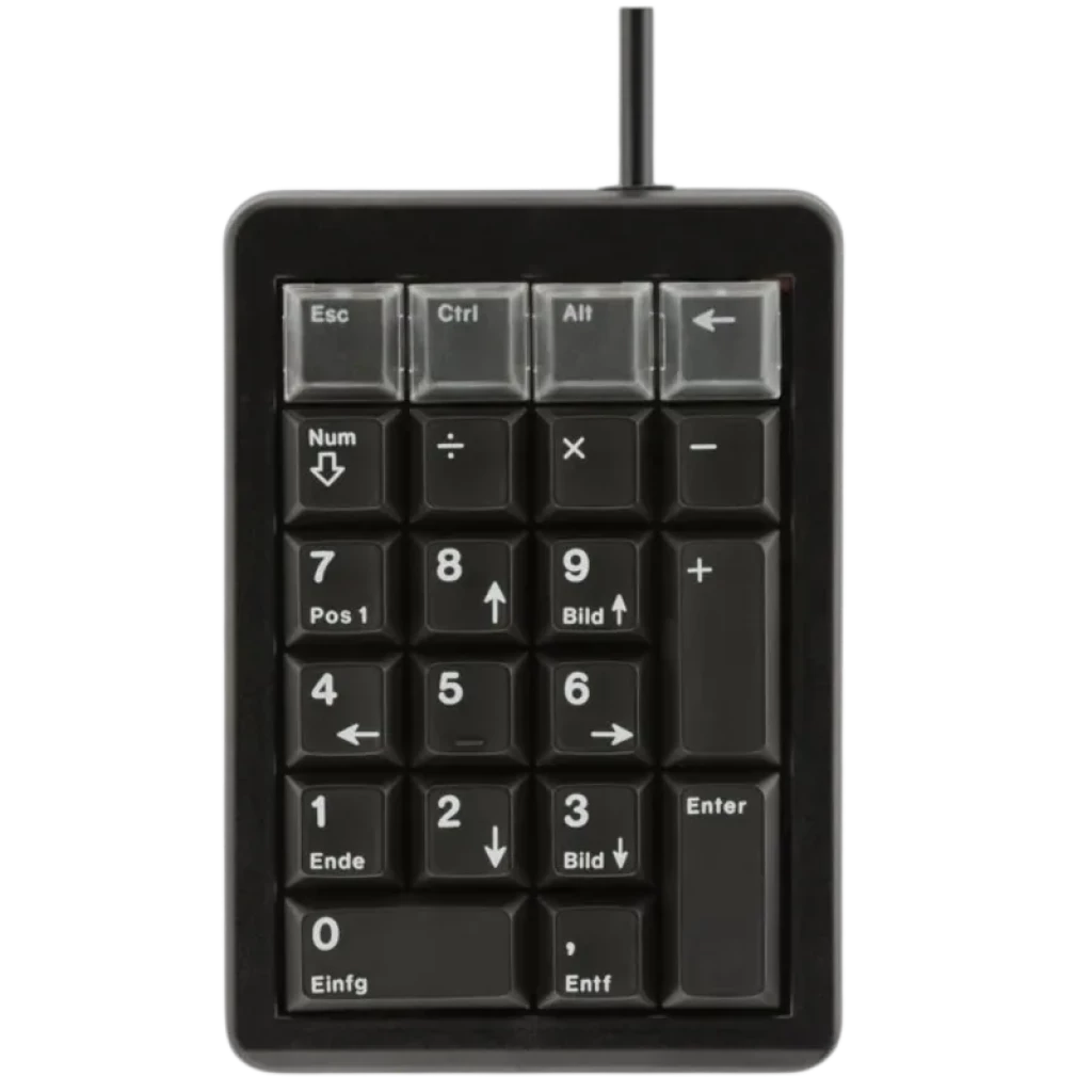 Cherry G84-4700 Teclado numérico mecânico programável com ligação USB preto