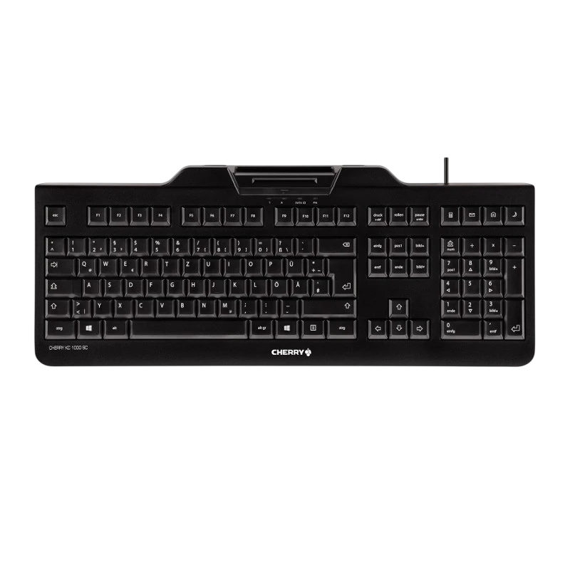Teclado Cherry KC 1000 SC Preto
