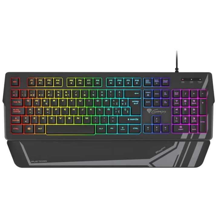 Teclado para jogos Genesis Rhod 350 RGB USB Preto