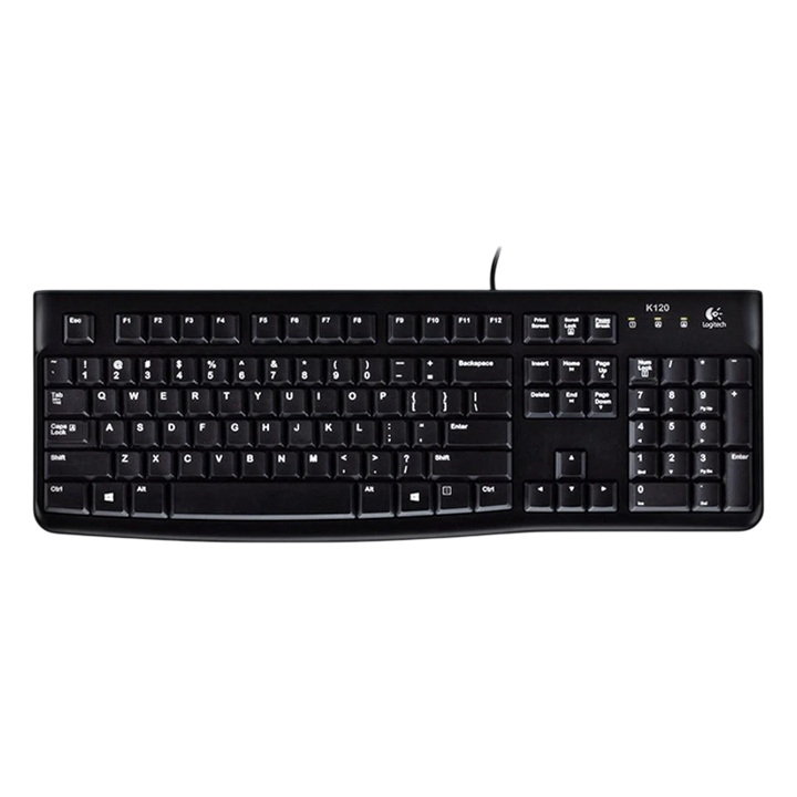 Teclado de membrana Logitech K120