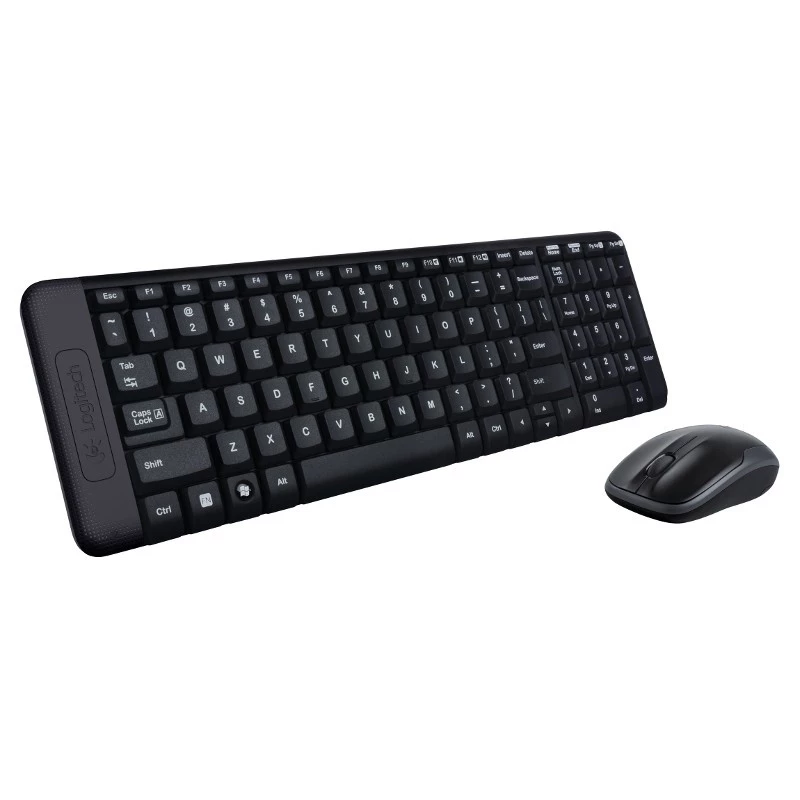 Teclado de membrana sem fio + Rato Logitech MK220