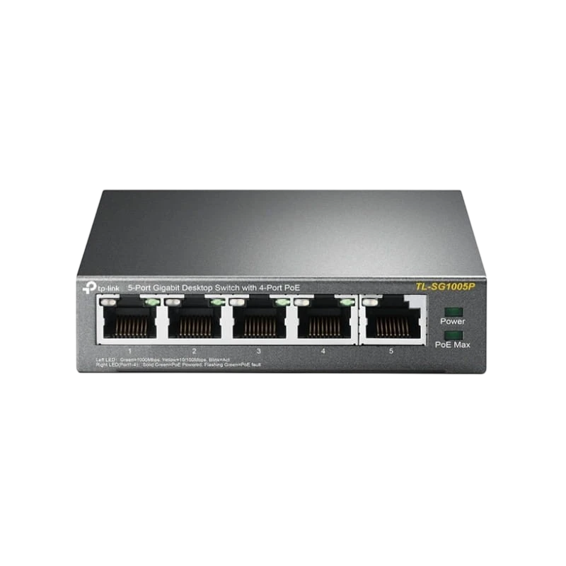 TP-Link TL-SG1005P PoE+ Preto
