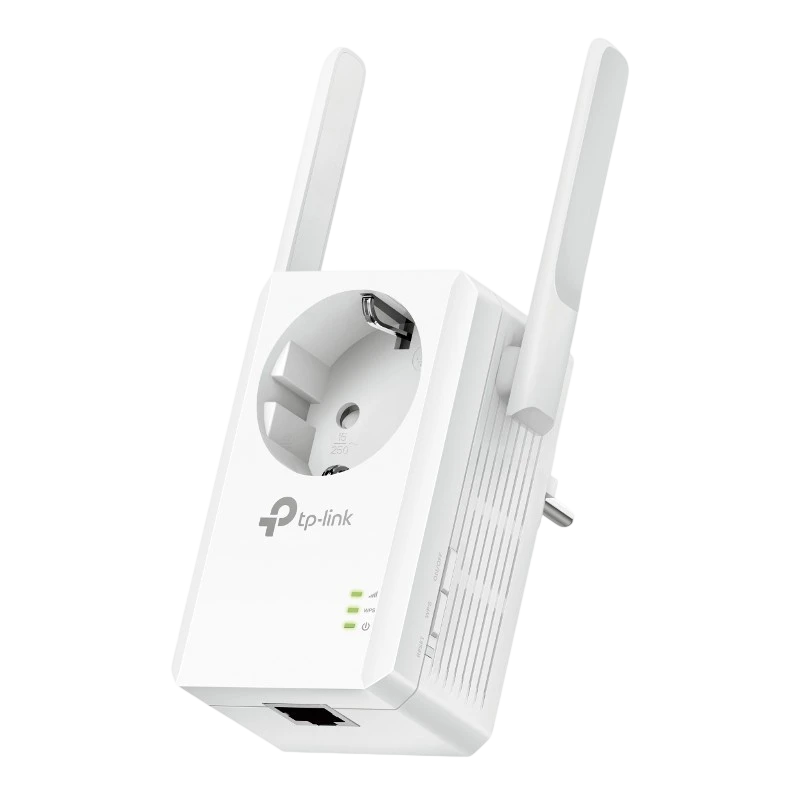 TP-Link TL-WA860RE Coverage Extender Wi-Fi 300Mbps with plug Built