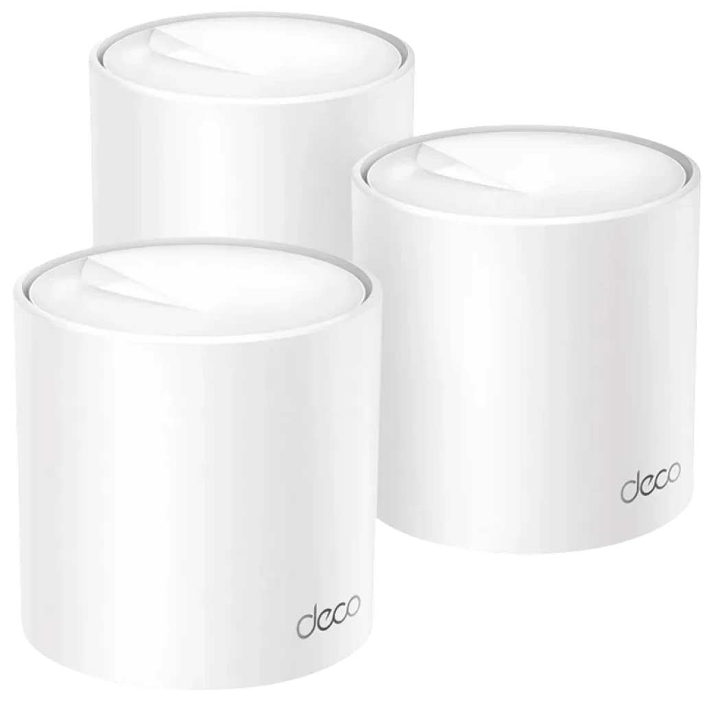 TP-LINK Deco X50 Pacote de 3 Rede Mesh 3000 MBit/s 2,4 GHz, 5 GHz WiFi 6