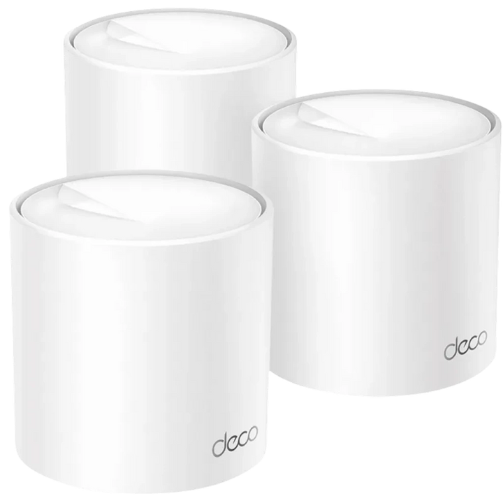 TP-LINK Deco X50 Pacote de 3 Rede Mesh 3000 MBit/s 2,4 GHz, 5 GHz WiFi 6