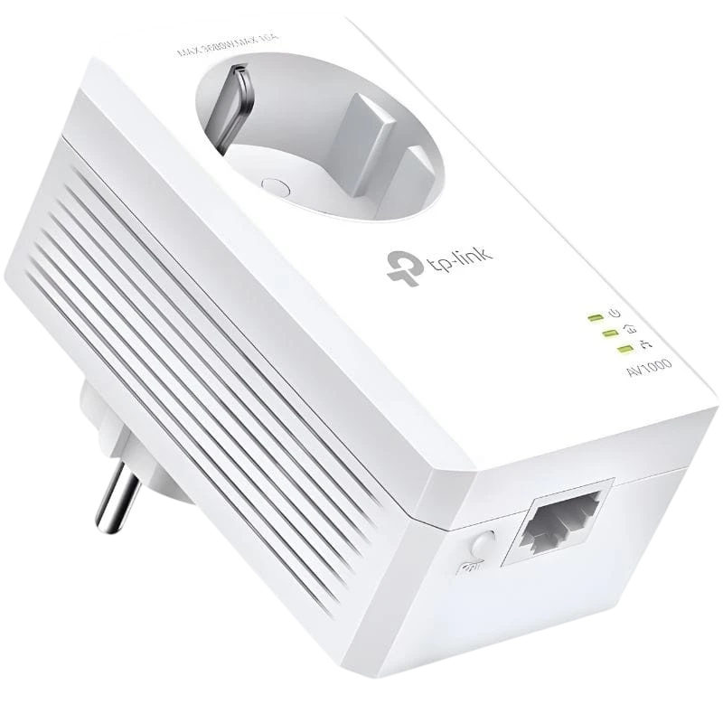 TP-Link TL-PA7017P Kit - Adaptadores Powerline AV1000 com ficha