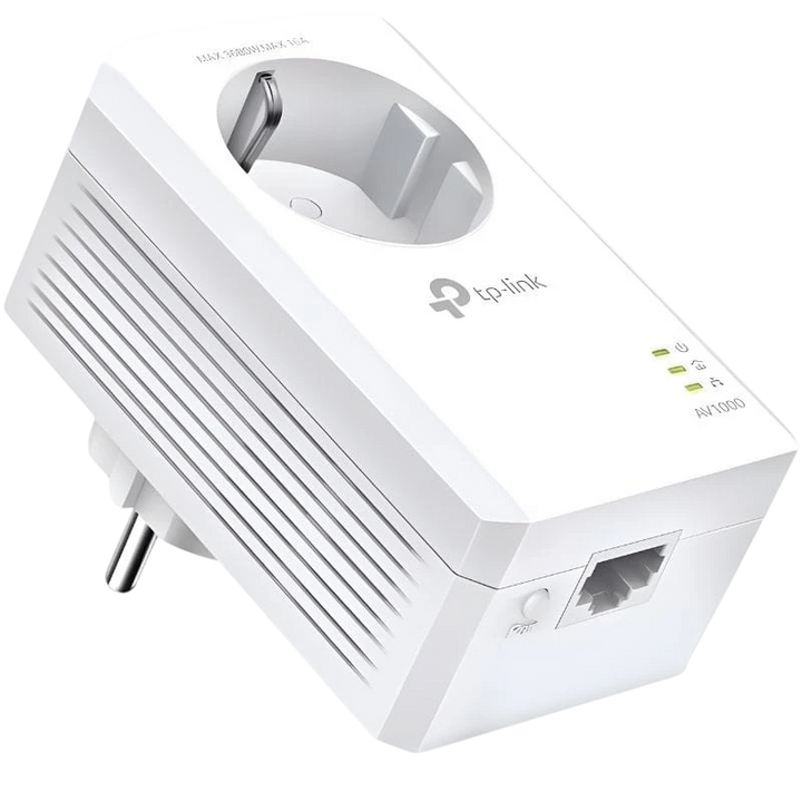 TP-Link TL-PA7017P Kit - Adaptadores Powerline AV1000 com ficha