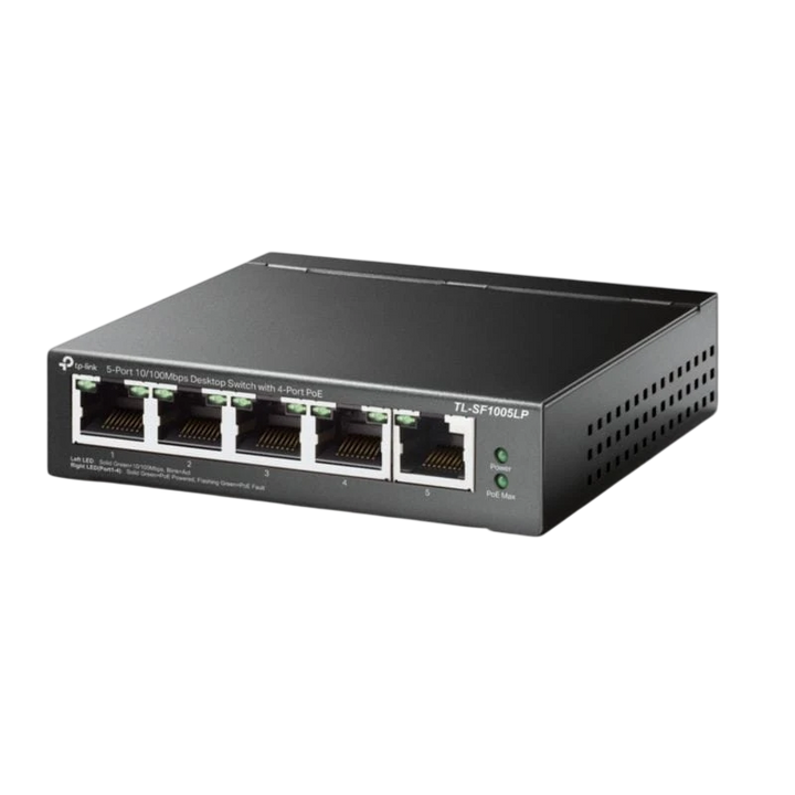 TP-Link TL-SF1005LP PoE Preto
