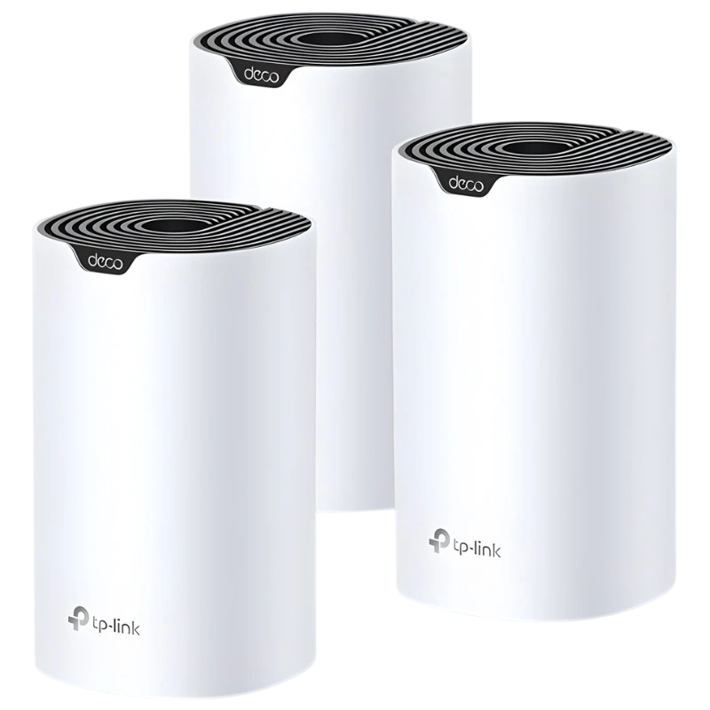 TP-Link Deco S4 Pacote de 3 Wi-Fi Dual AC1200 - Sistema Mesh