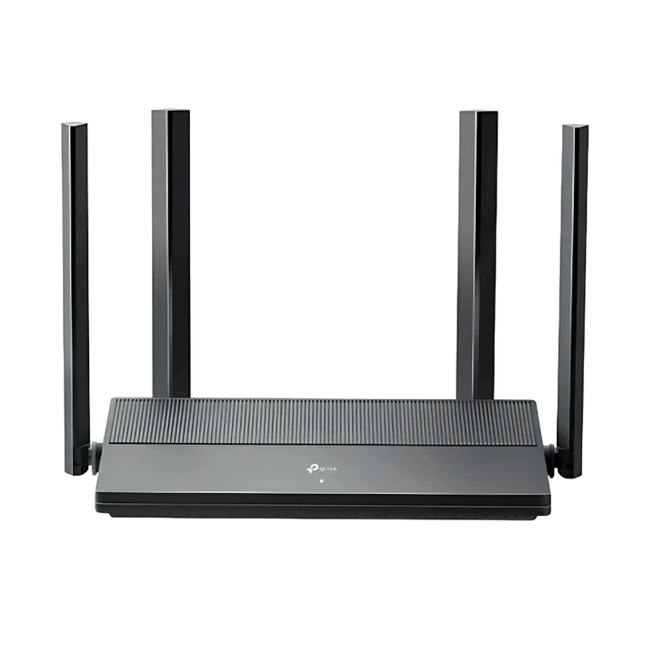 TP-Link EX141 Dual Band (2,4 GHz / 5 GHz) WiFI 6 Preto sem fios