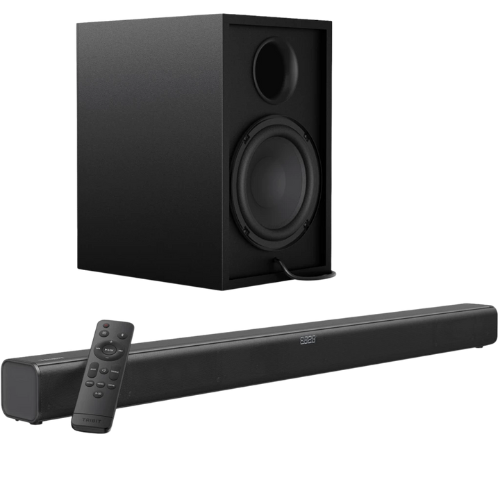 Tribit Soundbar 2.2 200 W, 6 entradas, Bluetooth 5.3