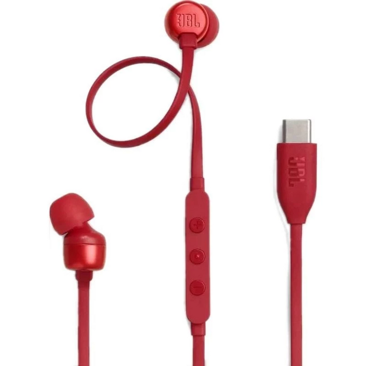 JBL Tune 310C USB-C Vermelho - Auriculares In-Ear