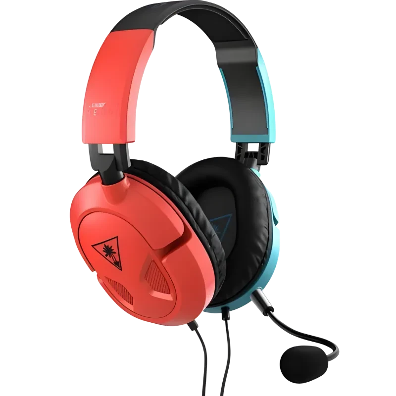 Turtle Beach Recon 50 Azul, Vermelho - Auscultadores para jogos para Nintendo Switch