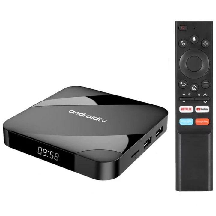 TV98 ATV W2 8K S905W2 4GB/32GB Android TV Box 8K Wi-Fi de banda dupla HDR10+
