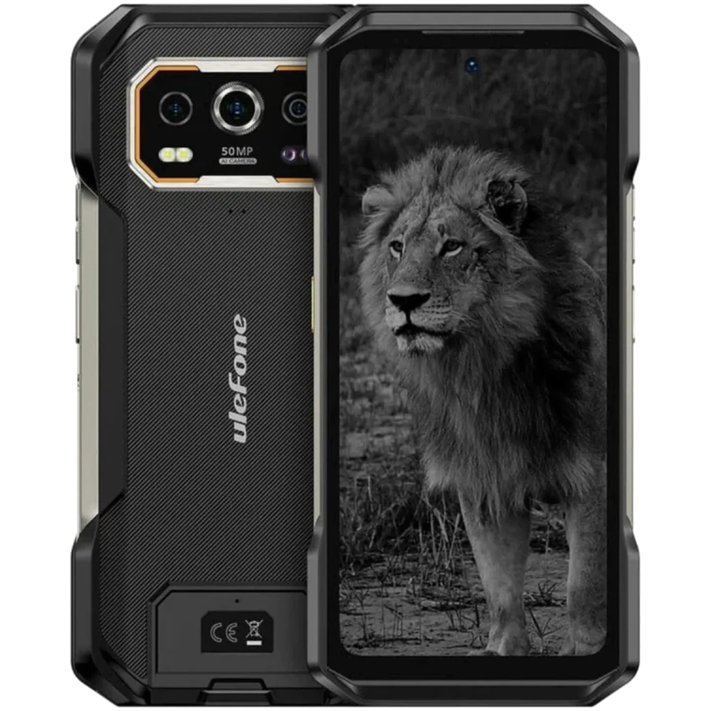 Ulefone Armor 27T Plus 256 GB Preto Robusto Câmara térmica FLIR melhorada 12 GB de RAM Ecrã de 6,78"