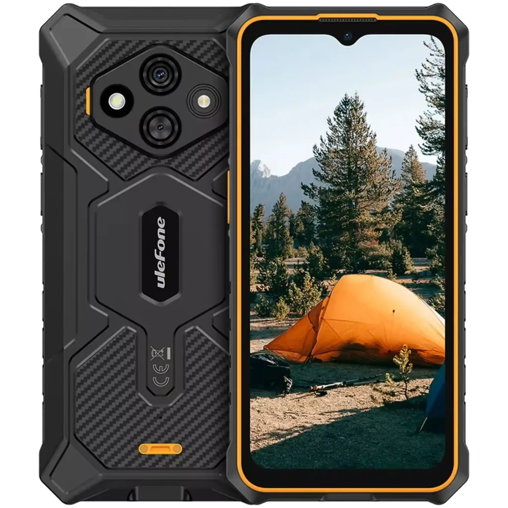 Ulefone RugKing 3 Pro 128 GB Laranja Ecrã de 6,72" 8 GB de RAM Câmara de 48 Mpx