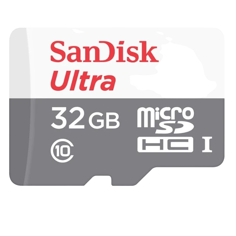 SanDisk Ultra UHS-I 32 GB Classe 10 Cinzento / Branco