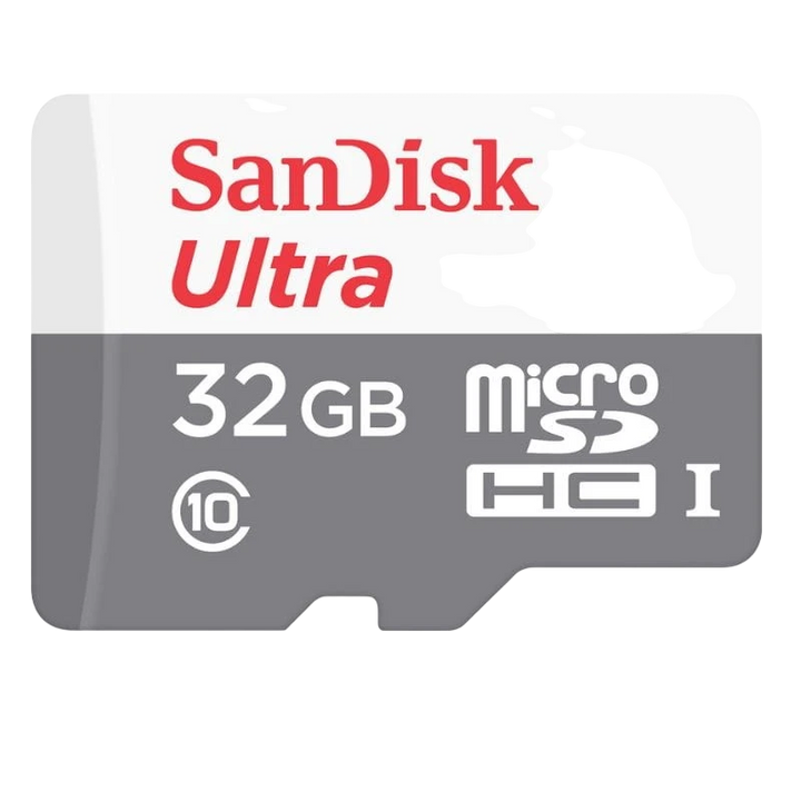 SanDisk Ultra UHS-I 32 GB Classe 10 Cinzento / Branco