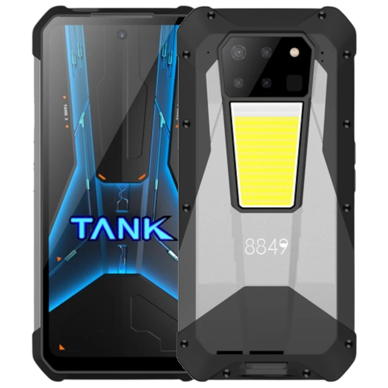 Unihertz 8849 Tank 3 Pro 5G 512 GB Preto IP68 23800 mAh 16 GB