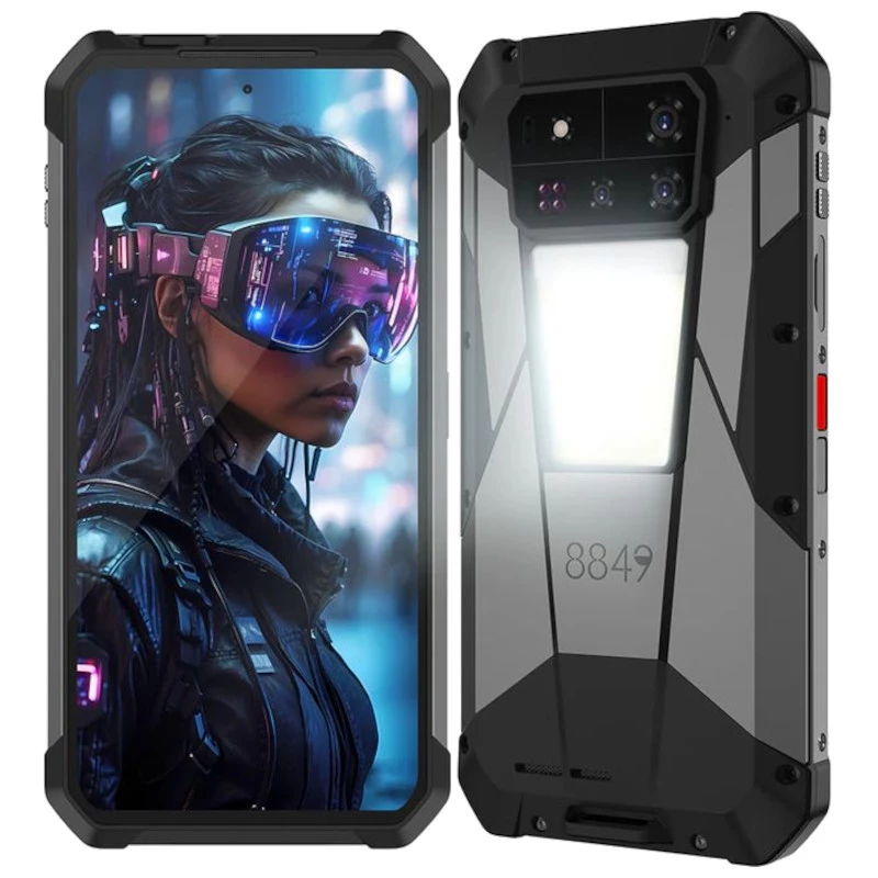 Unihertz 8849 Tank 4 Pro Cinema Projector 5G 16GB/512GB Preto Rugged