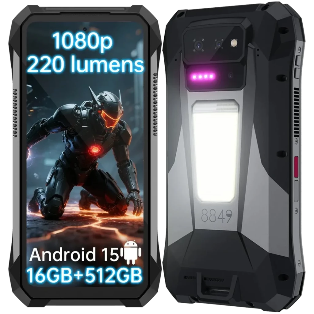 Unihertz 8849 Tank X 5G 512 GB IP68 17 600 mAh 16 GB