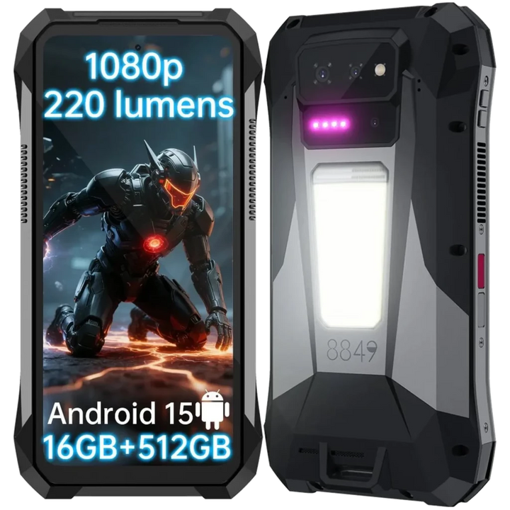 Unihertz 8849 Tank X 5G 512 GB IP68 17 600 mAh 16 GB