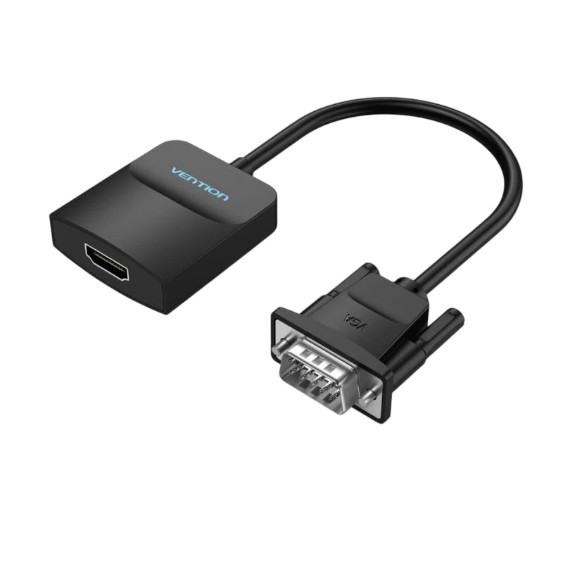 Vention ACNBB - VGA macho - HDMI fêmea preto - Conversor