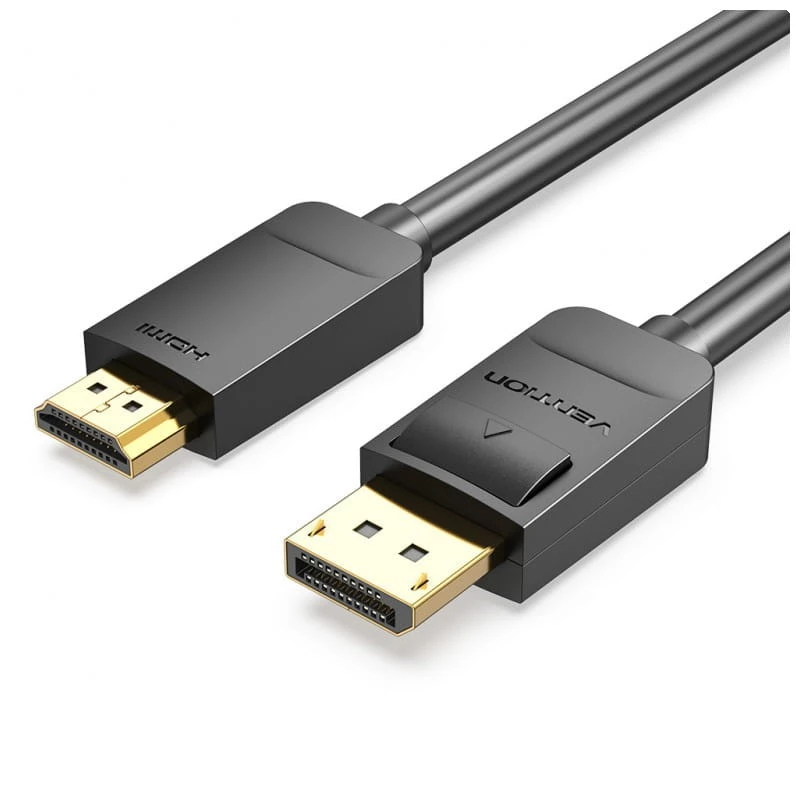 Vention HADBH Displayport macho - HDMI macho 2 metros Preto - Cabo