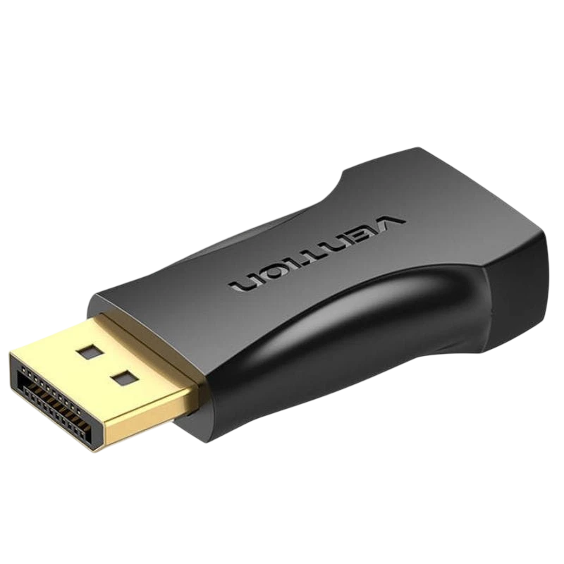 Vention HBPB0 4K@30Hz HDMI fêmea Displayport macho Preto - Adaptador HDMI