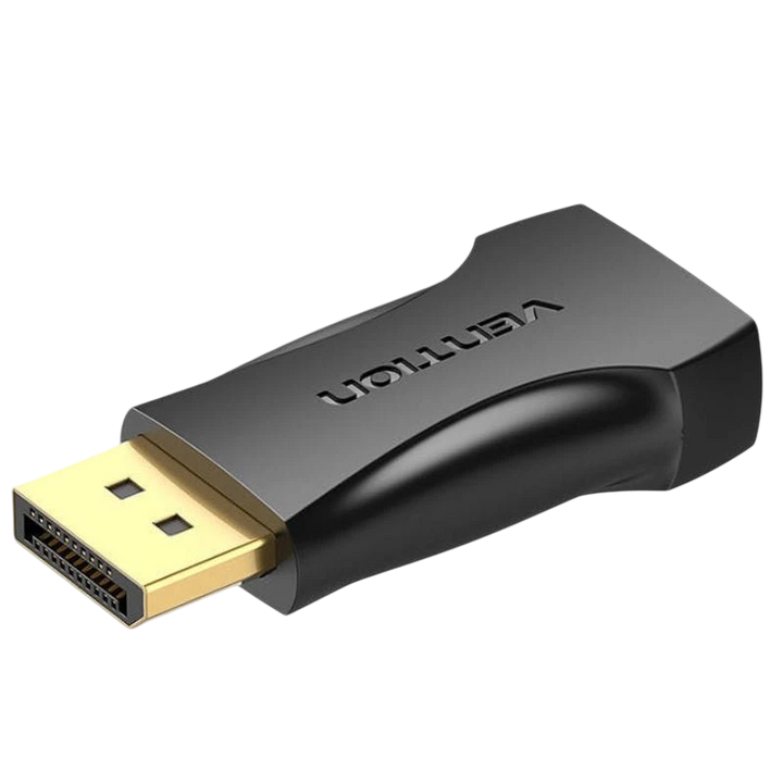 Vention HBPB0 4K@30Hz HDMI fêmea Displayport macho Preto - Adaptador HDMI