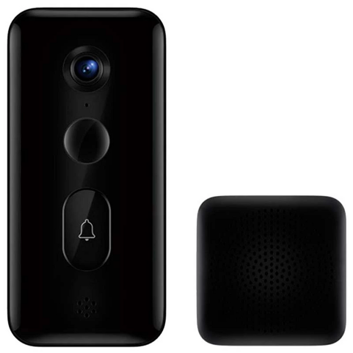 Vídeo Porteiro Wifi Sem Fio Xiaomi Smart Doorbell 3