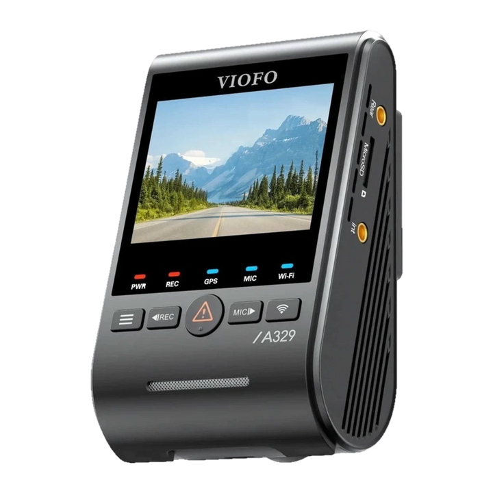 VIOFO A329S - Câmara de bordo de 1 canal, 4K, 60 fps, Wi-Fi 6, ângulo de visão de 140°, visão noturna e HDR