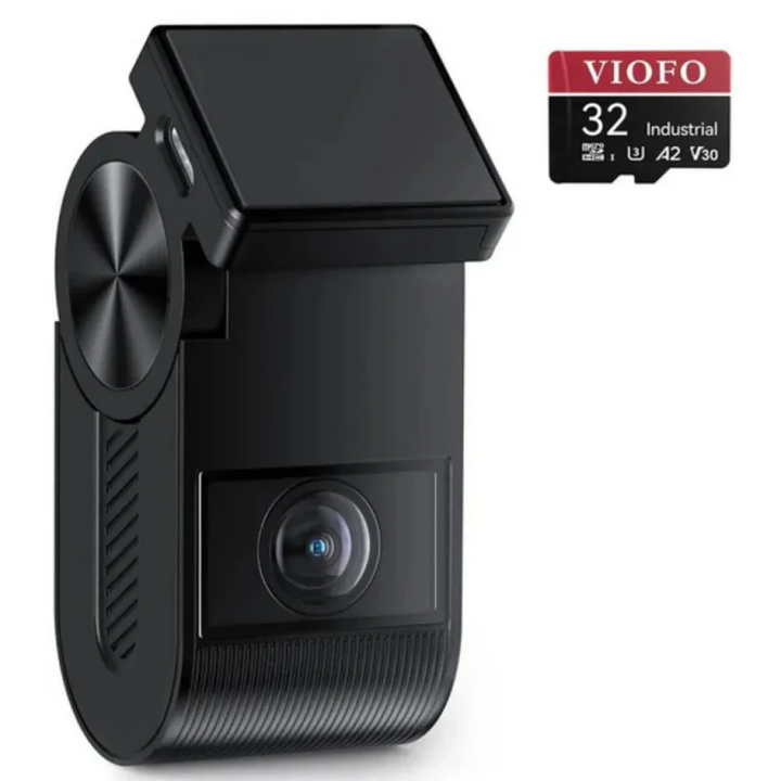 VIOFO VS1 Mini 2K HDR - Dashcam com controlo por voz, Wi-Fi de 5 GHz e GPS com cartão MicroSD de 32 GB