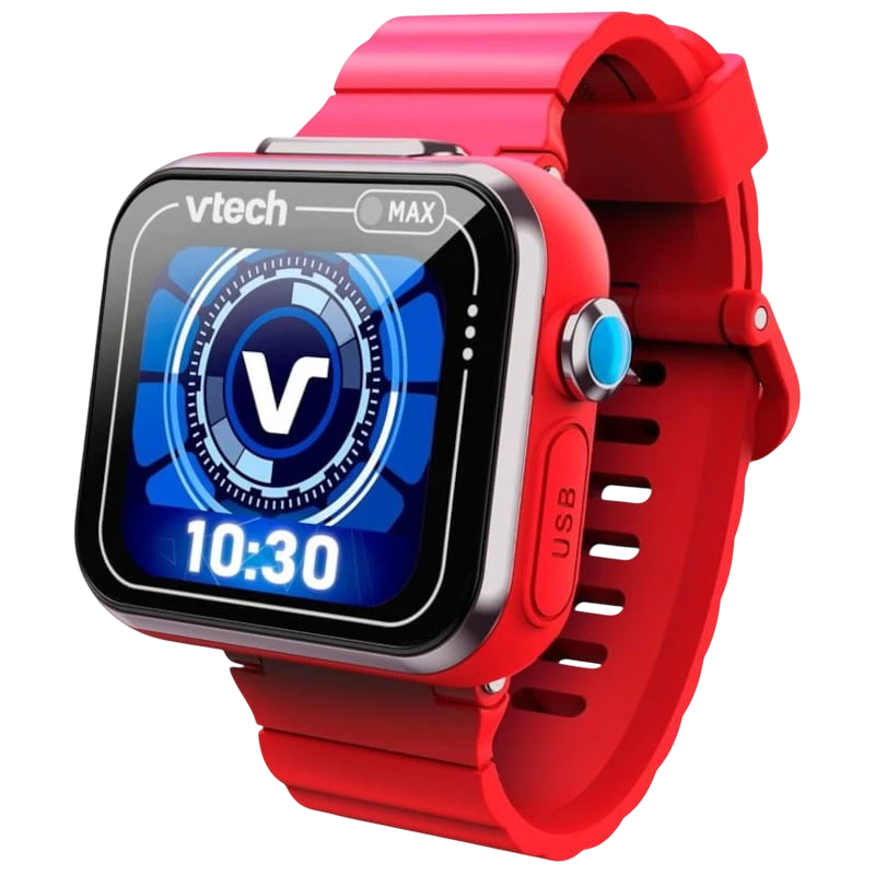 Vtech KidiZoom Smartwatch MAX Vermelho - Relógio Inteligente