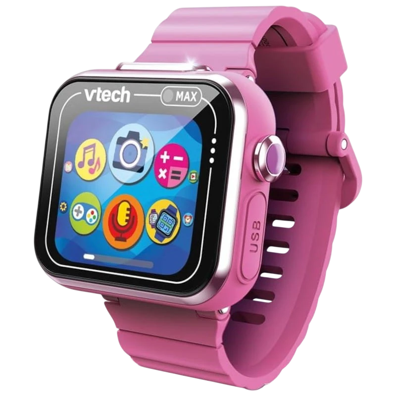 Vtech KidiZoom Smartwatch MAX Rosa - Relógio Inteligente