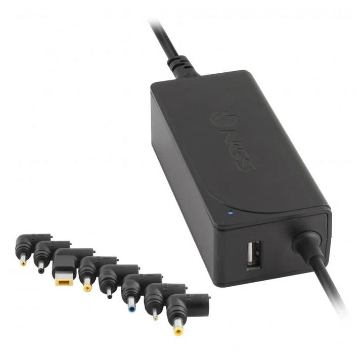 NGS W-45W 45W USB 2A Preto - Carregador Universal para Portátil