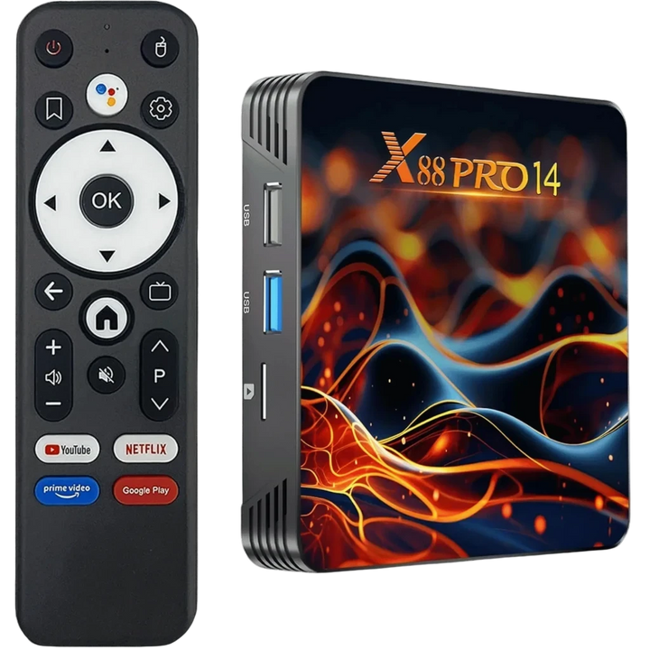 X86 PRO14 RK3518 2GB/16GB 4K HDR10+ Android 14 - Android TV Box