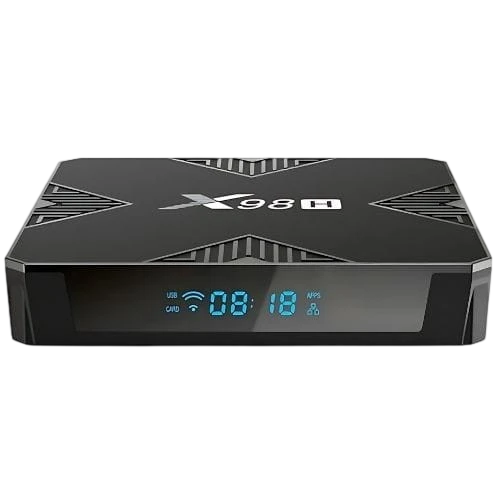 X98H H618 2GB/16GB Bluetooth Banda dupla Android 12 Preto - Android TV