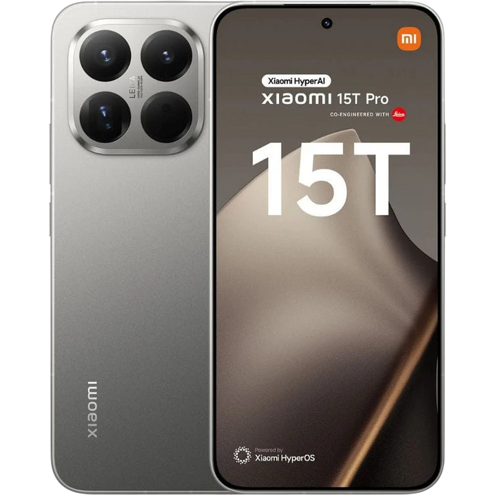 Xiaomi 15T Pro 12GB/1TB Cinzento